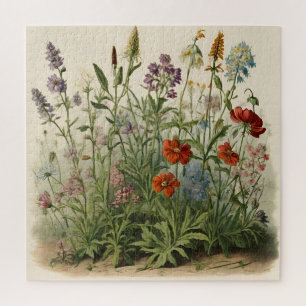 Illustration von Wildblumen 