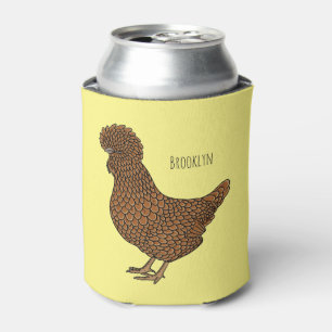 Illustration zum Cartoon von Chamois-Hühnchen Dosenkühler