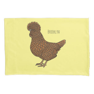 Illustration zum Cartoon von Chamois-Hühnchen Kissenbezug