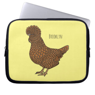 Illustration zum Cartoon von Chamois-Hühnchen Laptopschutzhülle