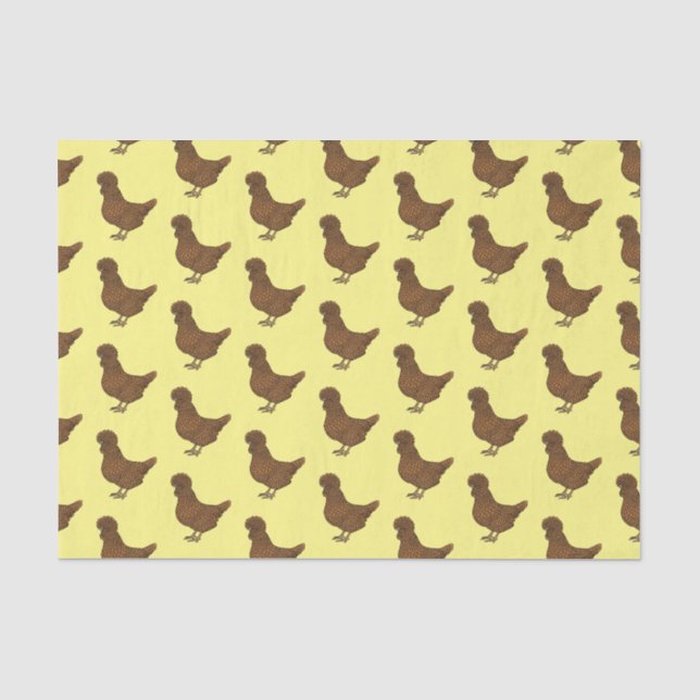 Illustration zum Cartoon von Chamois-Hühnchen Seidenpapier (Vorderseite)