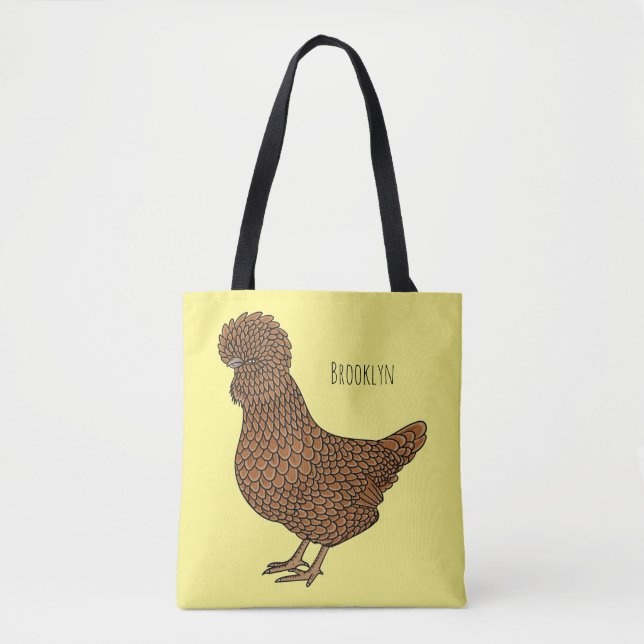 Illustration zum Cartoon von Chamois-Hühnchen Tasche (Vorderseite)