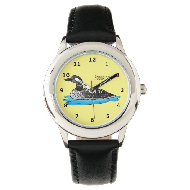 Illustration zum Cartoon von Loonen Armbanduhr (Vorderseite)