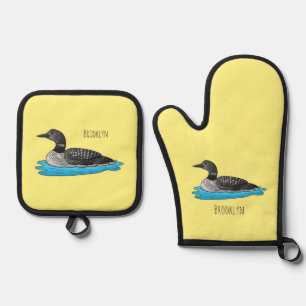Illustration zum Cartoon von Loonen Ofenhandschuh & Topflappen-Set
