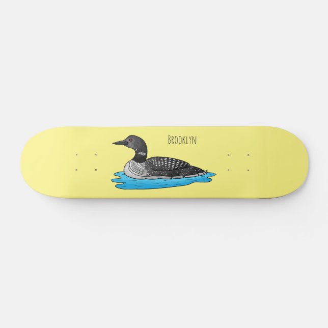 Illustration zum Cartoon von Loonen Skateboard (Horizontal)