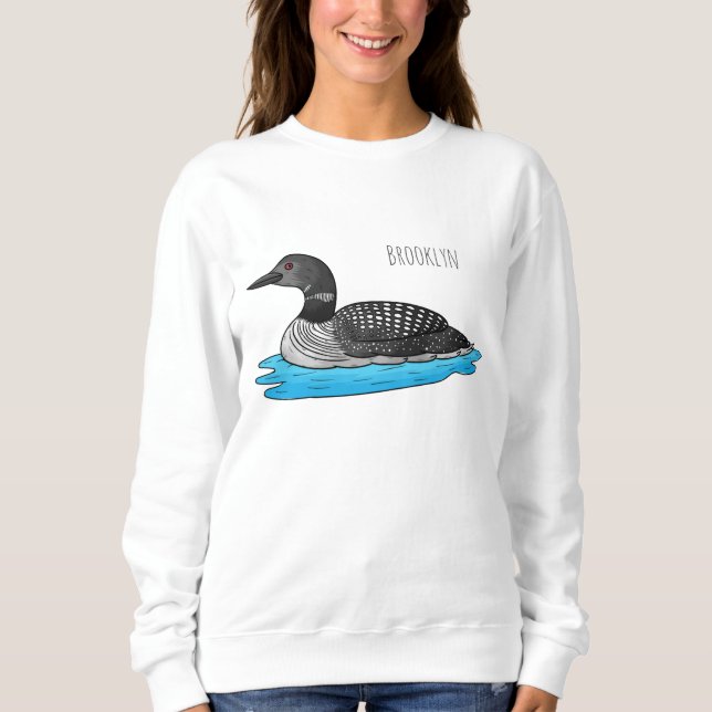 Illustration zum Cartoon von Loonen Sweatshirt (Vorderseite)