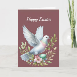 Illustration zum Osterfriedentod Feiertagskarte