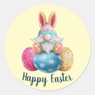 Illustration zum Ostergenom Runder Aufkleber