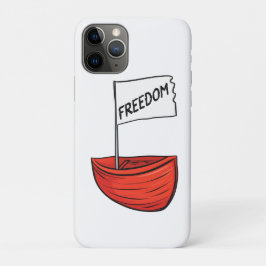 Illustration zum Schiff der nautischen Freiheit Case-Mate iPhone Hülle