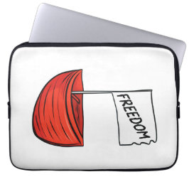 Illustration zum Schiff der nautischen Freiheit Laptopschutzhülle