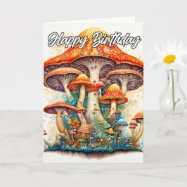 Illustration zur Erdung von Sprouting-Pilzhütte Karte