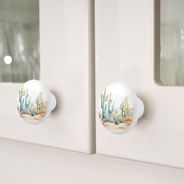 Illustration zur Wasserfarben-Wüste Keramikknauf (Von Creator hochgeladen)