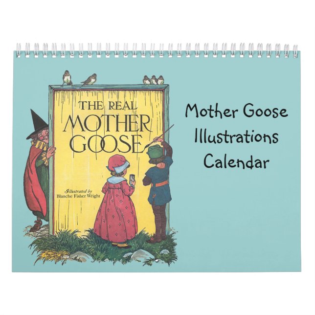 Illustrationen von Mutter Gänse Kalender (Titelbild)