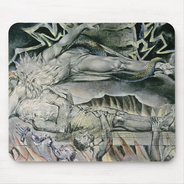 Illustrationen Williams Blake | des Buches des Mousepad (Vorne)