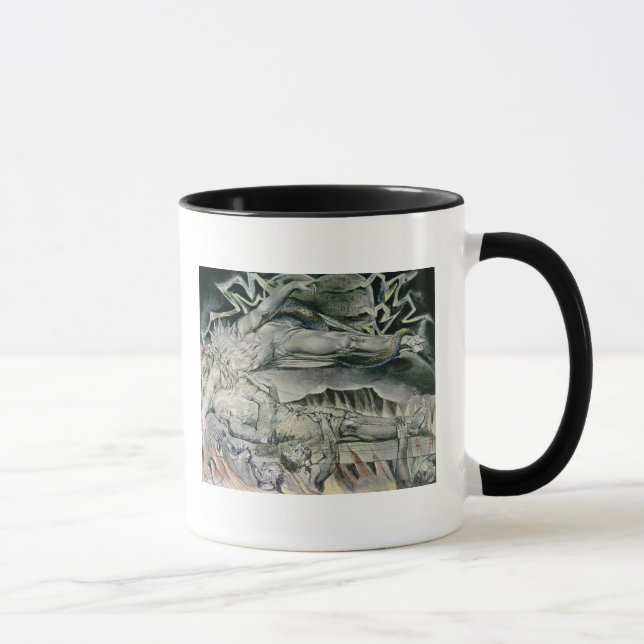 Illustrationen Williams Blake | des Buches des Tasse (Rechts)