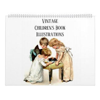 Illustrationen zum Kinderbuch - Dekor des Kinderzi Kalender
