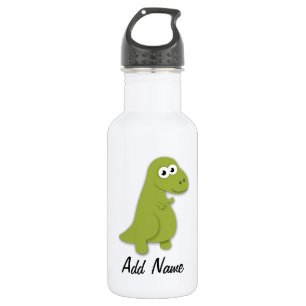 Illustrations-Name-Flasche Dino Trex Trinkflasche