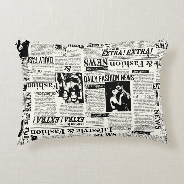 Illustrations of newspapers front page art work wa dekokissen (Vorderseite)