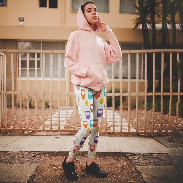 Illustrationsblätter und Blätter Capri Leggings (Von Creator hochgeladen)