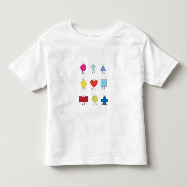 Illustrationsdesign für niedliche Gestaltzeichen Kleinkind T-shirt (Vorderseite)