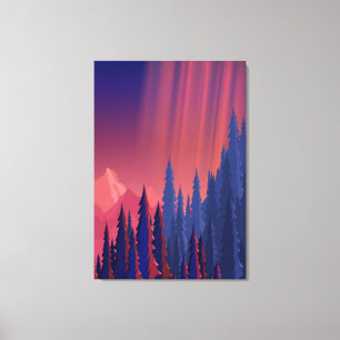 Illustrationsstation Leinwanddruck