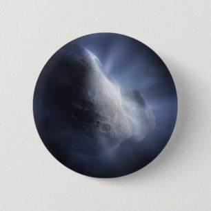 Illustrative Nah-up der Comet Tempel. Button