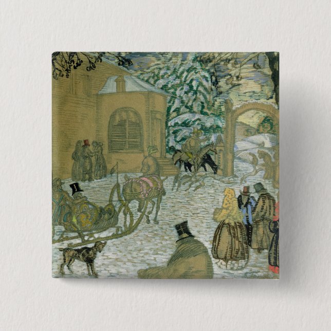 Illustraton für "Dubrovsky", durch Alexander Button (Vorderseite)