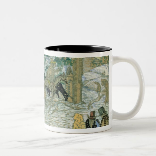 Illustraton für "Dubrovsky", durch Alexander Zweifarbige Tasse (Rechts)