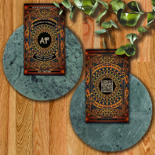 Illustrator   Graphic Design Company Visitenkarte