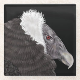 Illustriert Andean Condor Glasuntersetzer