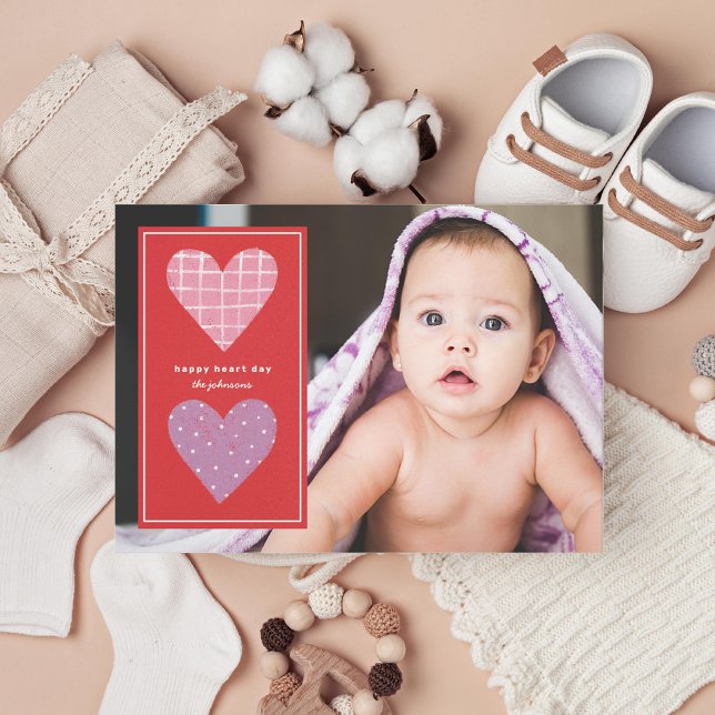 Illustriert Hearts Valentine Feiertagskarte (Von Creator hochgeladen)