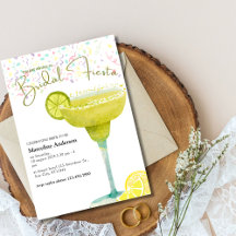 Illustriert Margarita Limon Mexican Bridal Fiesta