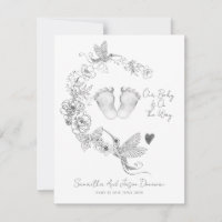 Illustrierte botanische Babynahrung