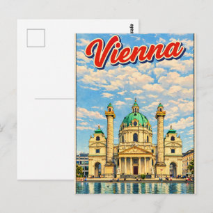 Illustrierte Geschenke der Stadt Wien Postkarte