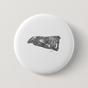 Illustrierte Grillen Tri-tip Grafik Design _1 Button