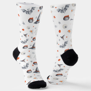 Illustrierte Halloween-Fans Socken