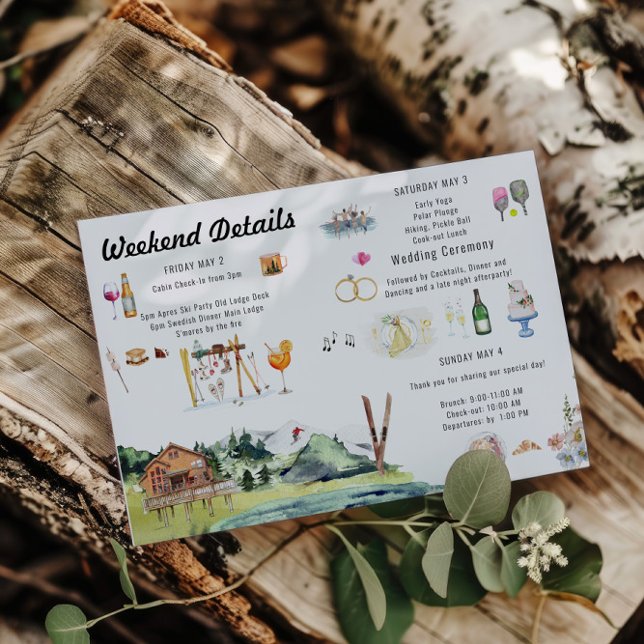 Illustrierte Hochzeitskarte Einladung (Von Creator hochgeladen)