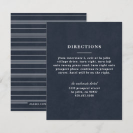 Illustrierte Karte für Knoten - Marine