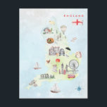 Illustrierte Karte von England Art<br><div class="desc">Ein perfektes Kunstwerk für jeden, der England Lieben hat. Fügen Sie diesem Design Ihre benutzerdefinierte Formulierung hinzu, indem Sie die Felder "Diese Designvorlage bearbeiten" auf der rechten Seite des Elements verwenden, oder klicken Sie auf die blaue Schaltfläche "Anpassen", um den Text anzuordnen, die Schriftart und Farben zu ändern und um...</div>