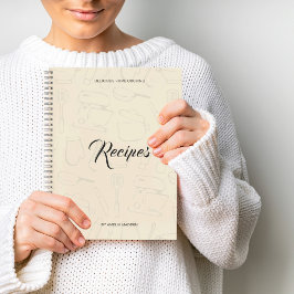 Illustrierte Küche Geschirrspüler Personalisiert R Notizbuch