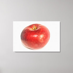 Illustrierte Kunst in Red Ripe Leinwanddruck