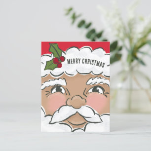 Illustrierter Niedlicher Weihnachtsfeiertag Postkarte