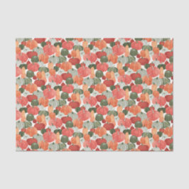 Illustrierter Pumpkin-Patch Seidenpapier