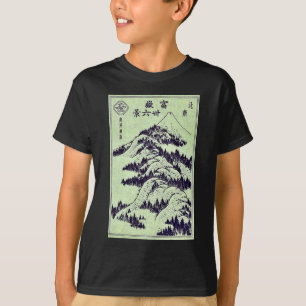 Illustriertes für Hokusais 6 Ansichten vom Fujisa T-Shirt