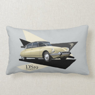 Illustriertes Kissen Citroen DS19