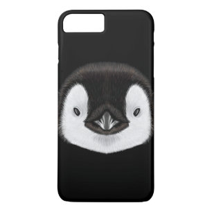 Illustriertes Porträt des Kaiser Penguinkükens Case-Mate iPhone Hülle