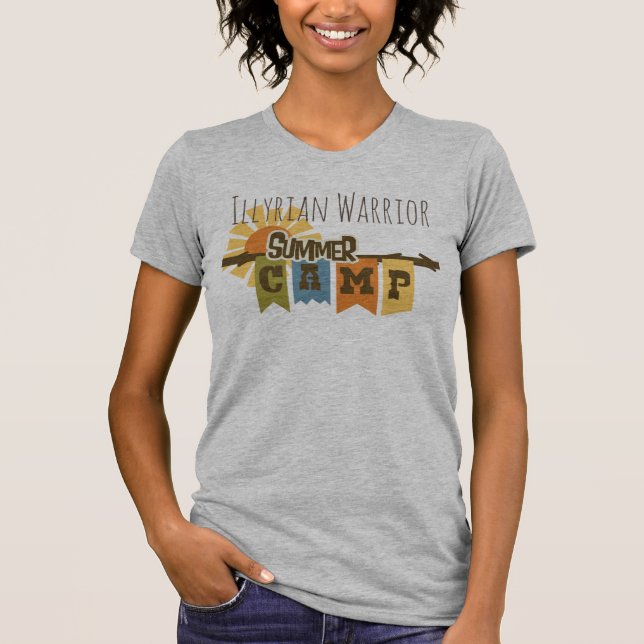 Illyrian Kriegers-Lager ACOTAR T-Shirt (Vorderseite)