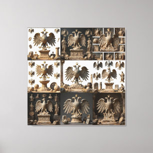 IllyrischeAltarRelikteGeheiligterAdlerKunstBundle Leinwanddruck