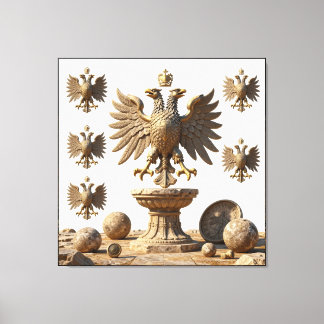 IllyrischerAltarRelikte-HeiligerAdlerKunstbündelII Leinwanddruck