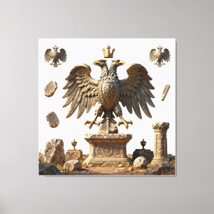 IllyrischerAltarRelikte-HeiligerAdlerKunstBundle 0 Leinwanddruck